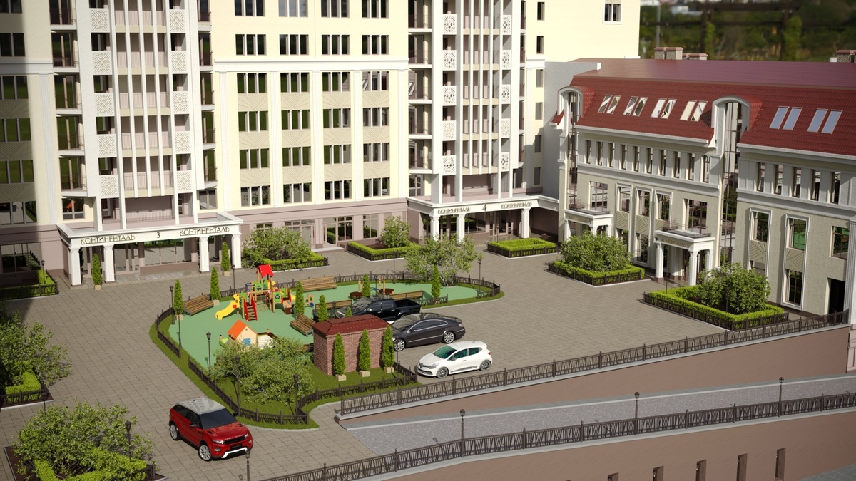 Новый жилой комплекс в центре Нижнего Новгорода на стадии готовности 25% выделяется яркой архитектурой - фото 1