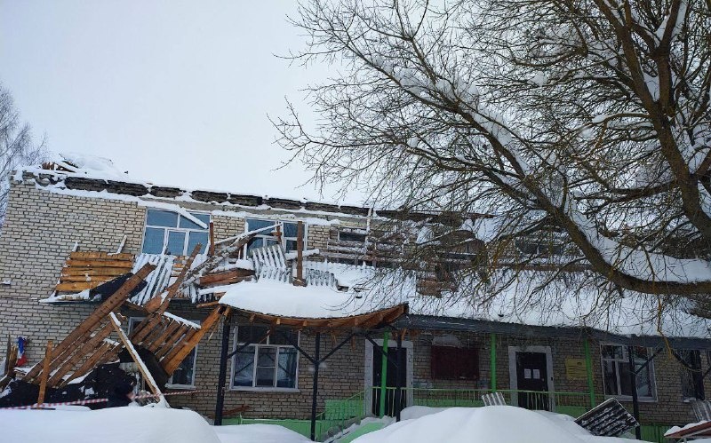 Обрушение крыши детсада в Нижегородской области закончилось уголовным делом - фото 1