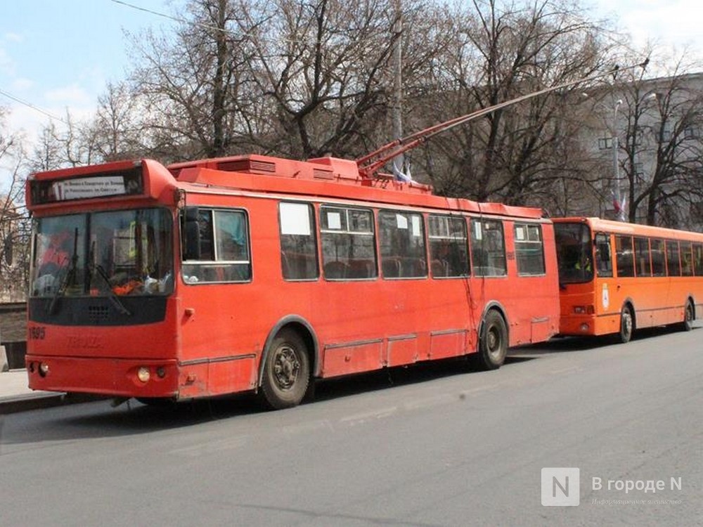 Грузовик оборвал провод и приостановил работу троллейбусов в Нижнем Новгороде - фото 1